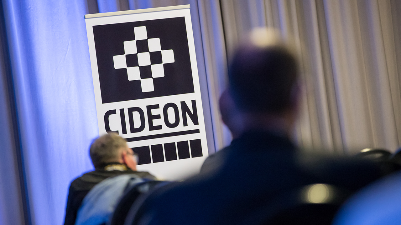 Logo auf den CIDEON Solution Days 2021